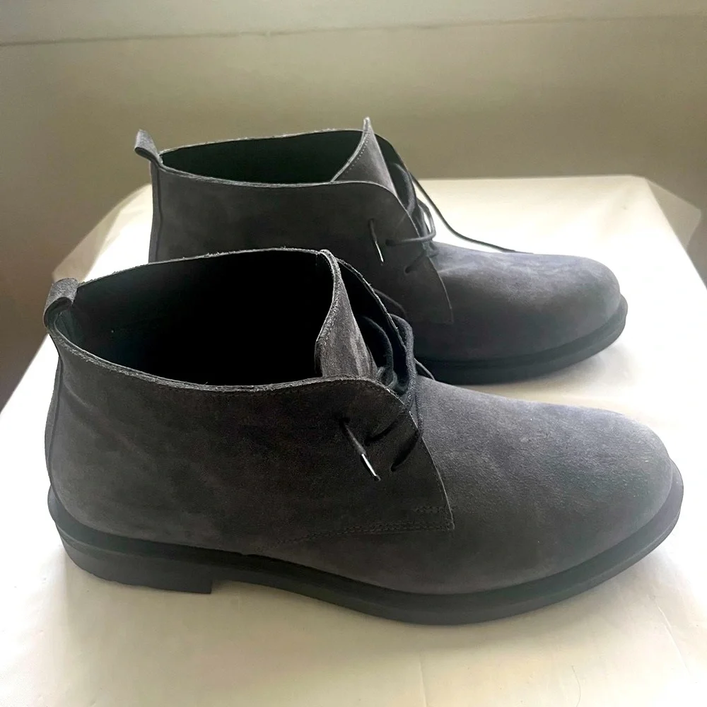 Men's Charcoal Chukka Boots